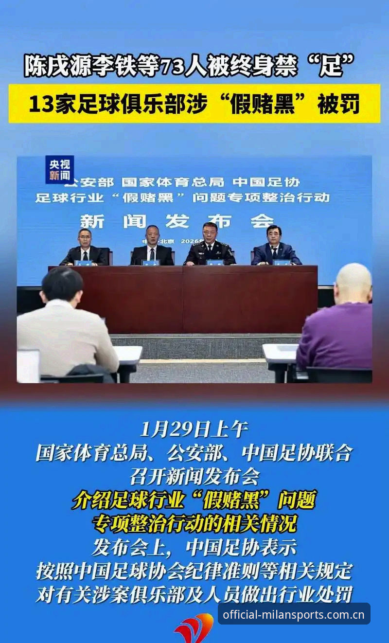 中国足协第三批禁足名单详解：65人受罚背后的行业净化风暴